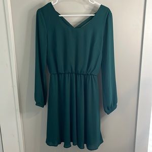 Green dress